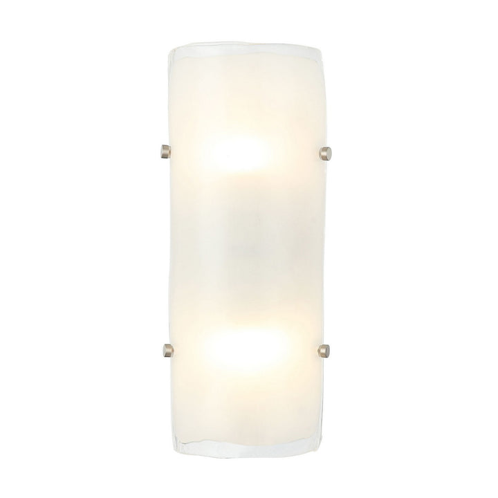 Varaluz Fairchild 385W02BNS Wall Sconce Light - Black/Polished Nickel/Satin Brass