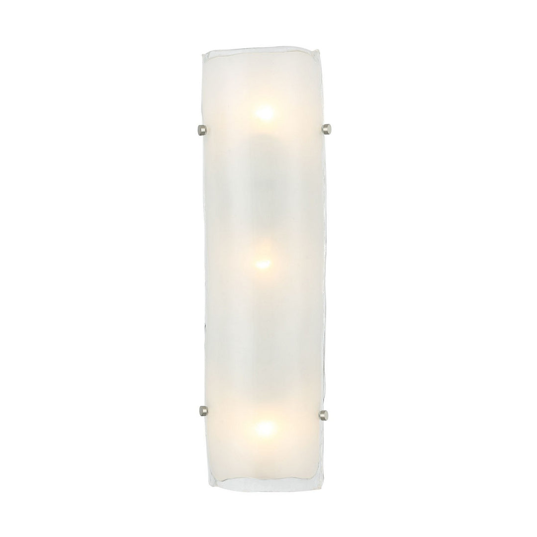 Varaluz Fairchild 385W03BNS Wall Sconce Light - Black/Polished Nickel/Satin Brass