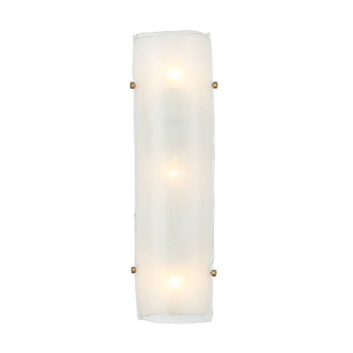 Varaluz Fairchild 385W03BNS Wall Sconce Light - Black/Polished Nickel/Satin Brass