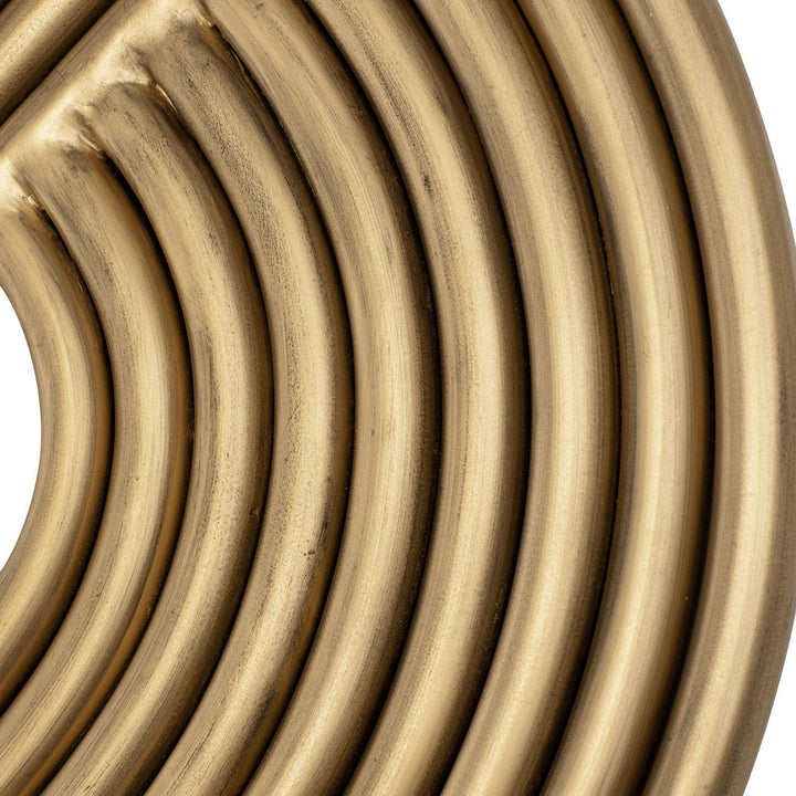 Varaluz Lighting 425WA71 Modern Bauhaus Eye Mirror Havana Gold