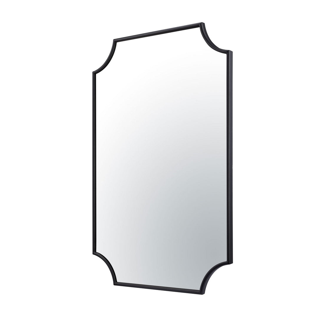Varaluz Lighting 431MI22BL  Carlton Mirror Black