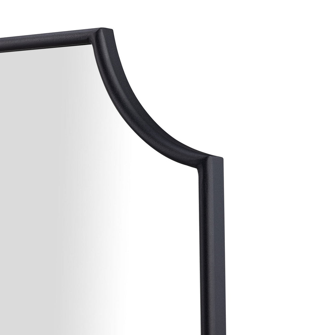Varaluz Lighting 431MI22BL  Carlton Mirror Black