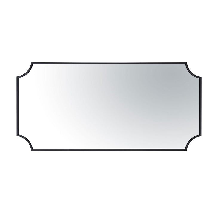Varaluz Lighting 431MI24BL  Carlton Mirror Black