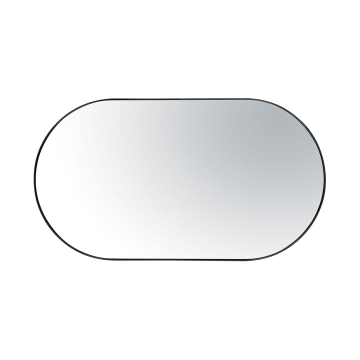 Varaluz Lighting 434MI22BL  Capsule Mirror Black