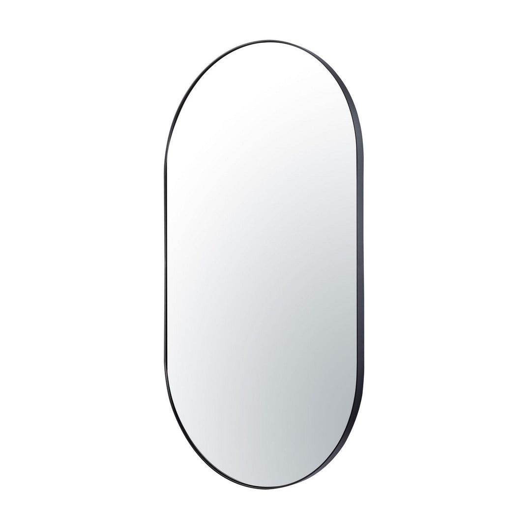 Varaluz Lighting 434MI22BL  Capsule Mirror Black