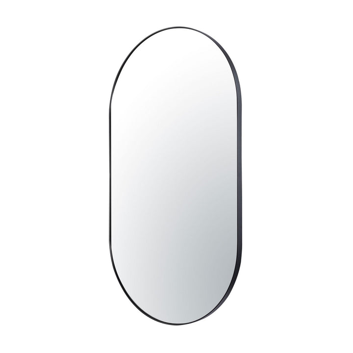 Varaluz Lighting 434MI22BL  Capsule Mirror Black