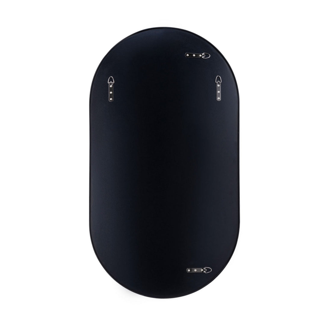Varaluz Lighting 434MI22BL  Capsule Mirror Black