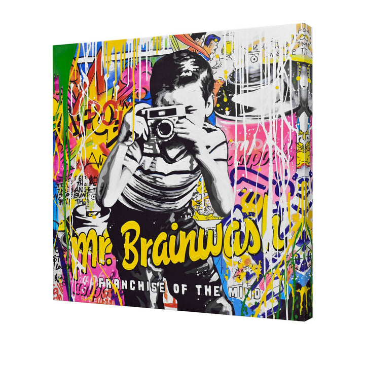 Varaluz Lighting 435WA04 Modern Mr. Brainwashed Mirror Multicolored