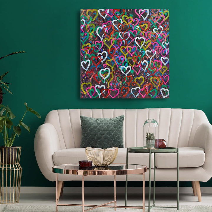 Varaluz Lighting 435WA05 Modern Whole Lotta Love Mirror Multicolored