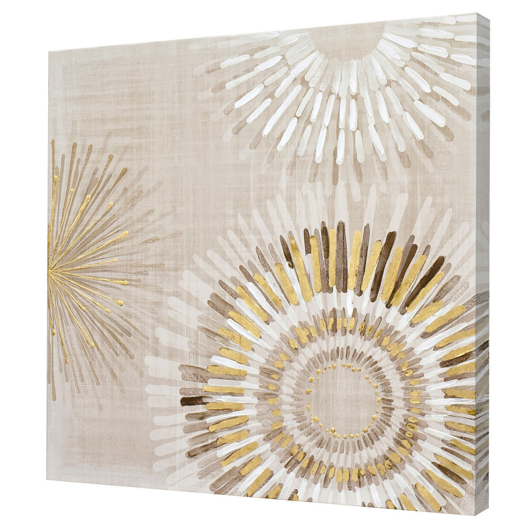 Varaluz Lighting 435WA09  Nova Mirror Gold, Champ, Gld Leaf