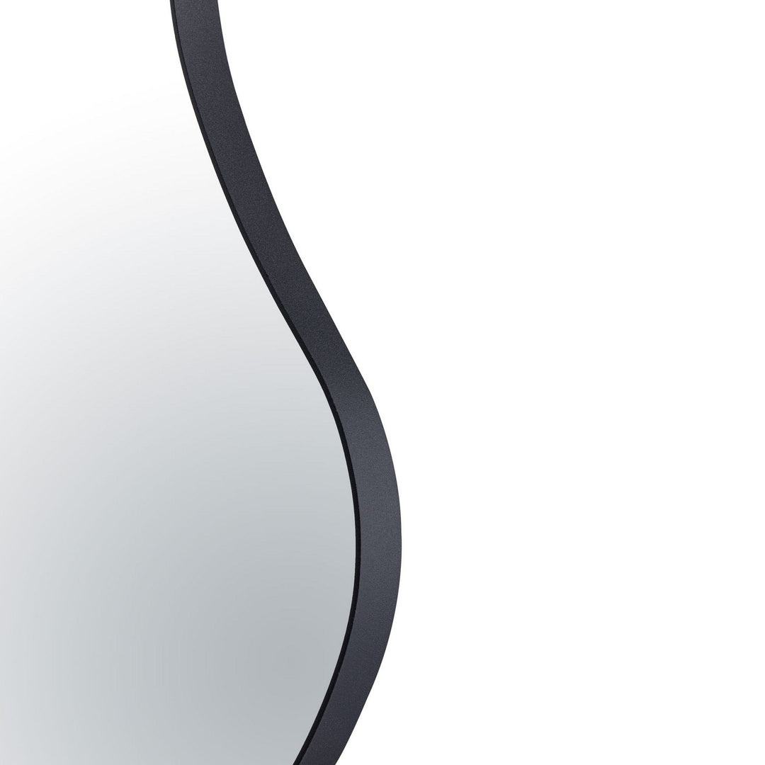 Varaluz Lighting 438MI22BL  Lagoon Mirror Black