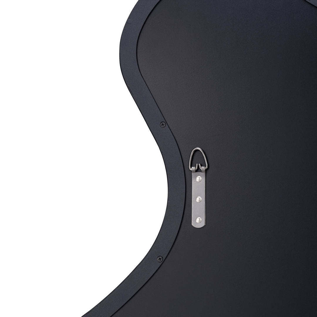 Varaluz Lighting 438MI22BL  Lagoon Mirror Black