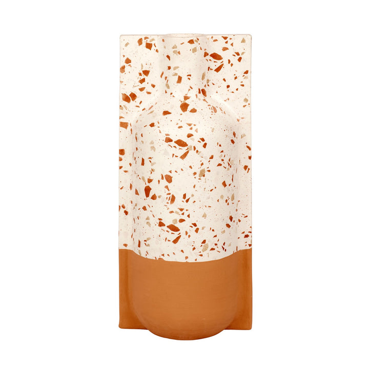 Varaluz Lighting 445VA09D  Urbino Home Decor White Terrazzo/Terracotta