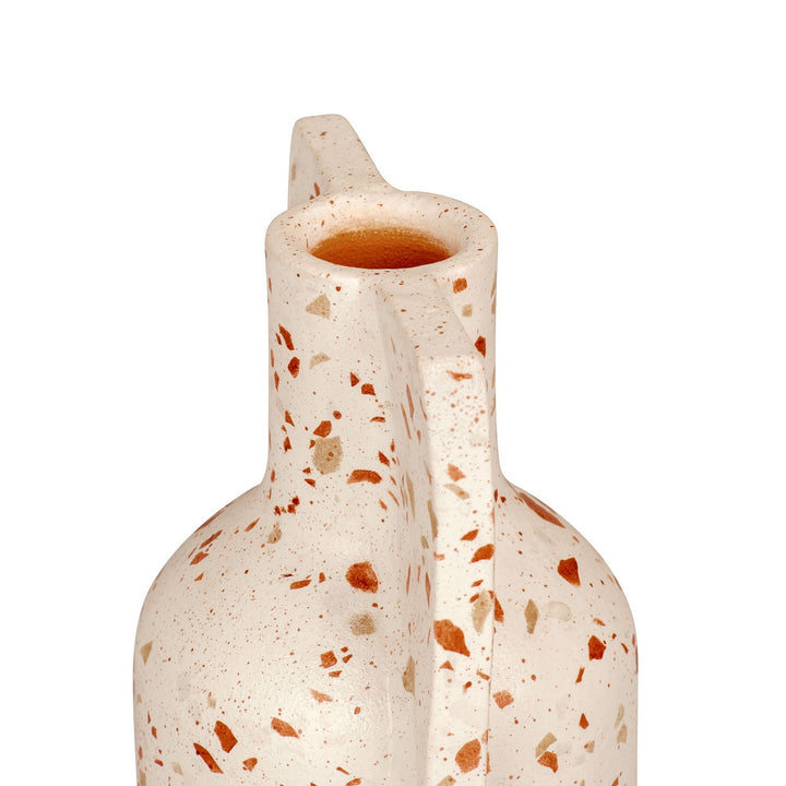 Varaluz Lighting 445VA09D  Urbino Home Decor White Terrazzo/Terracotta