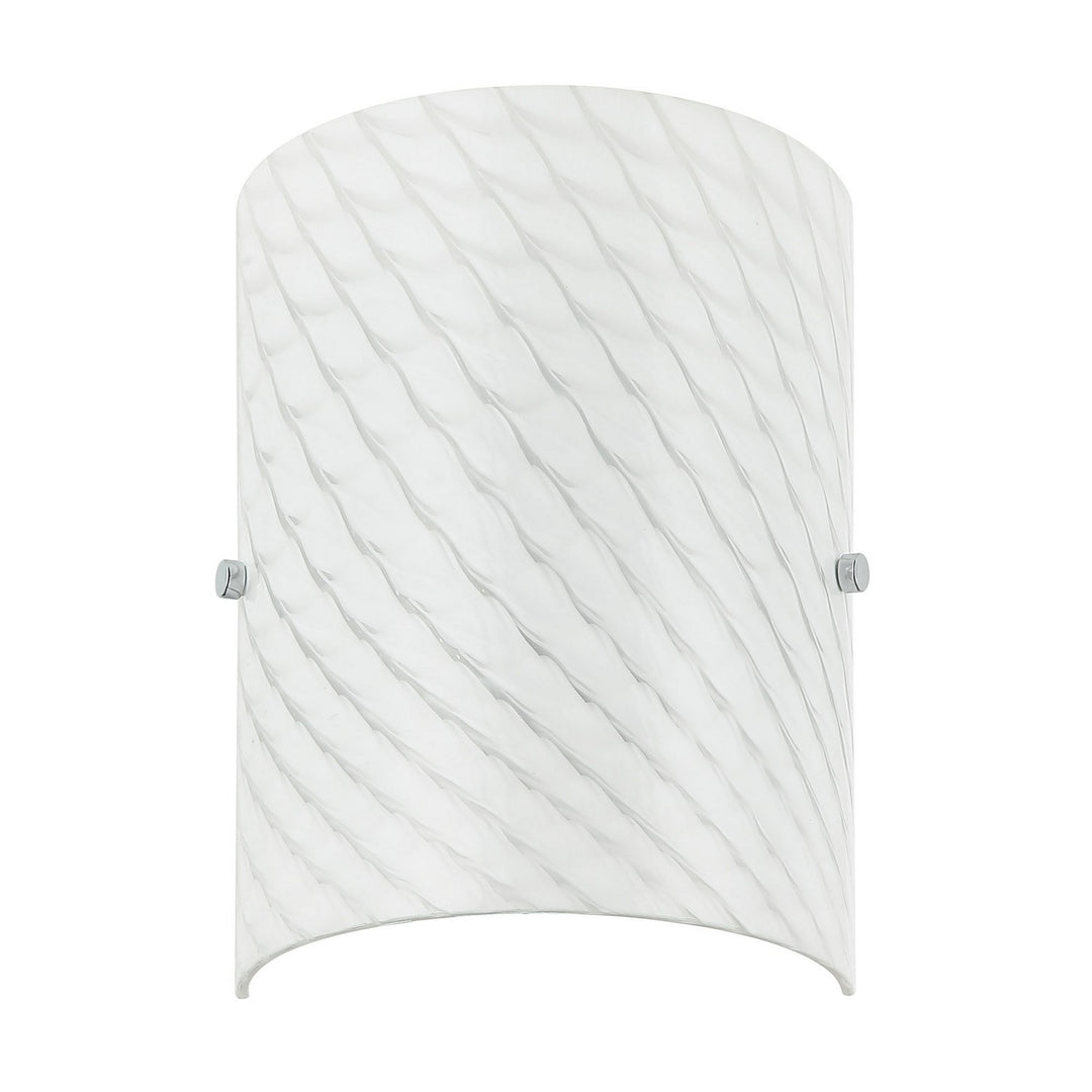 Varaluz Swirled AC1690 Wall Sconce Light - Chrome