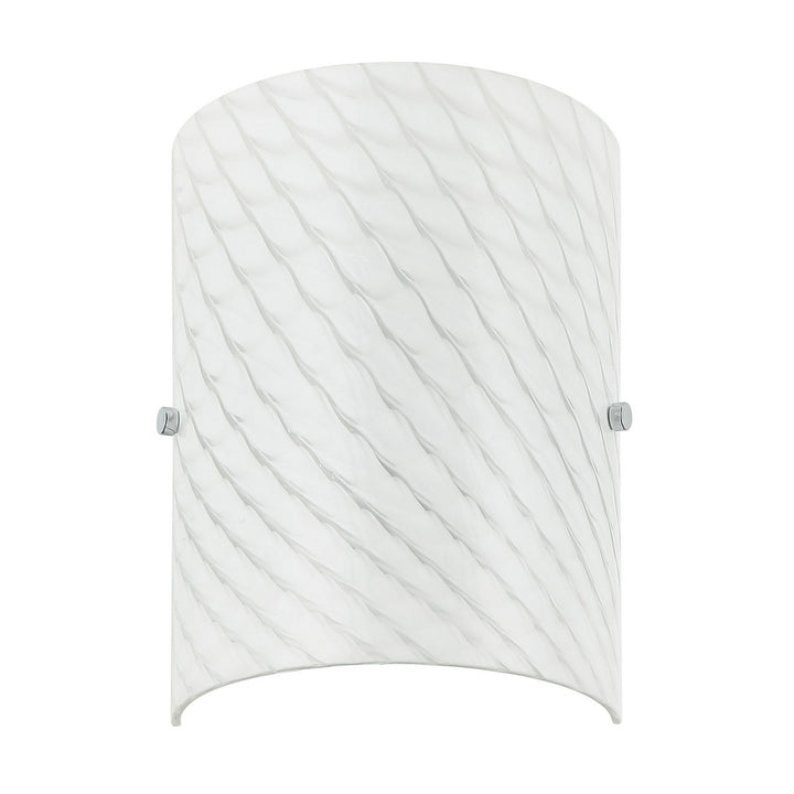 Varaluz Swirled AC1690 Wall Sconce Light - Chrome