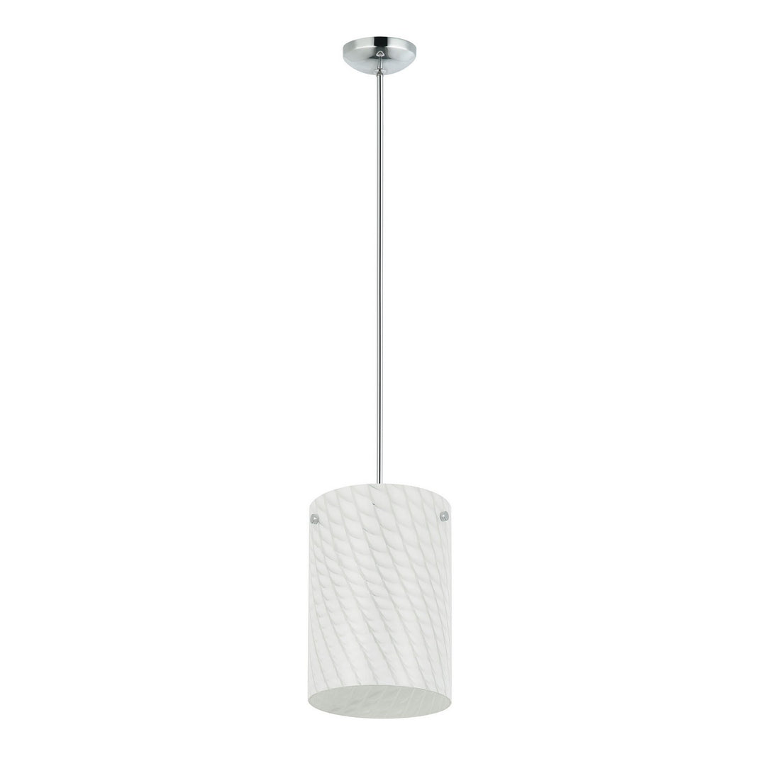 Varaluz Swirled AC1692 Pendant Light - Chrome