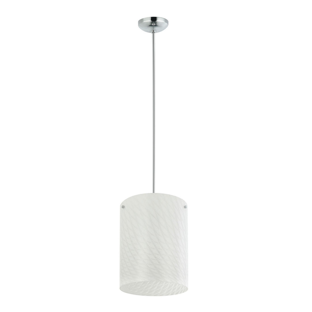 Varaluz Swirled AC1693 Pendant Light - Chrome