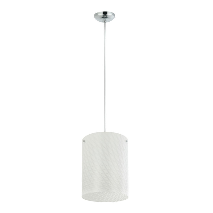 Varaluz Swirled AC1693 Pendant Light - Chrome