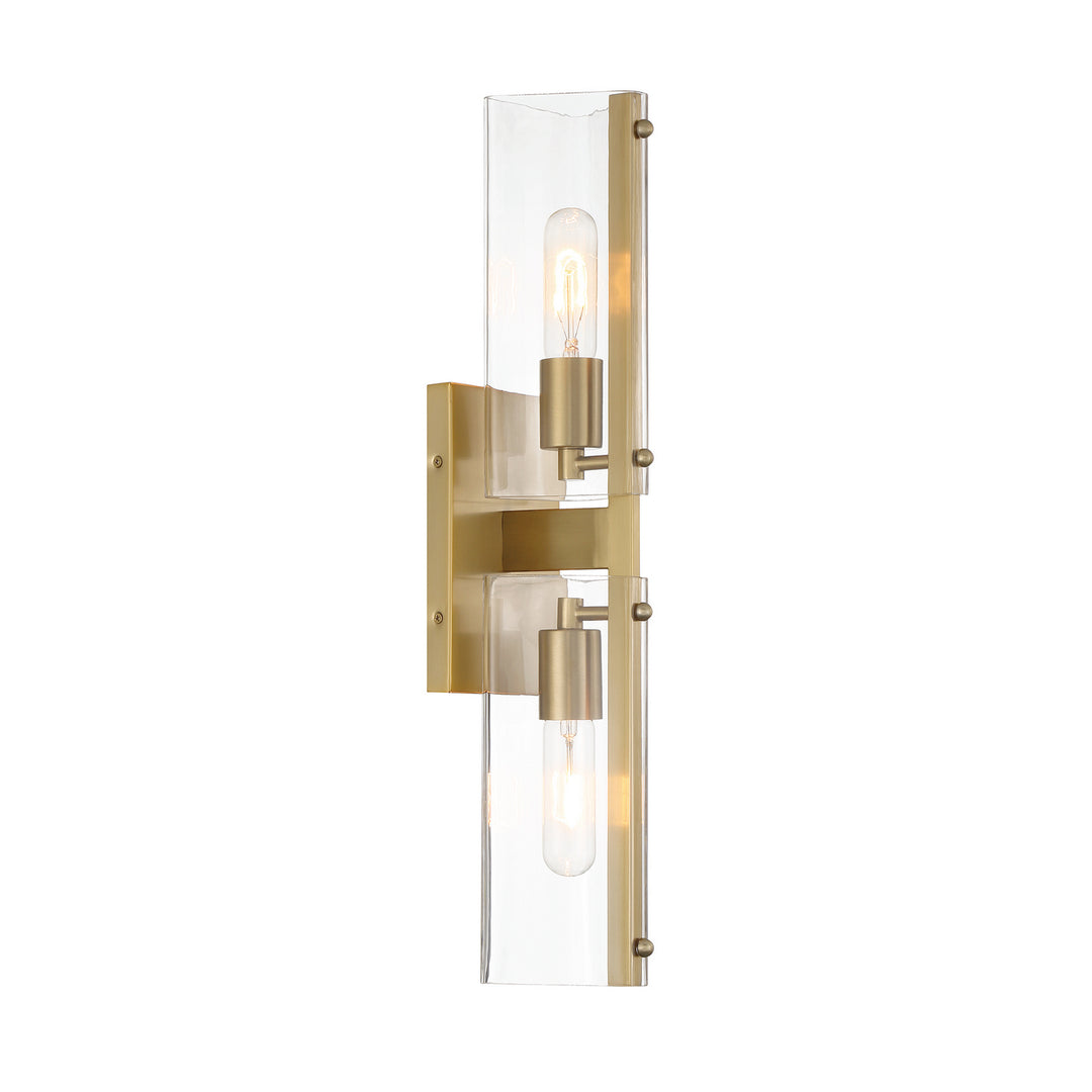 Designers Fountain Latitude D279M-2WS-BG Wall Light - Brushed Gold