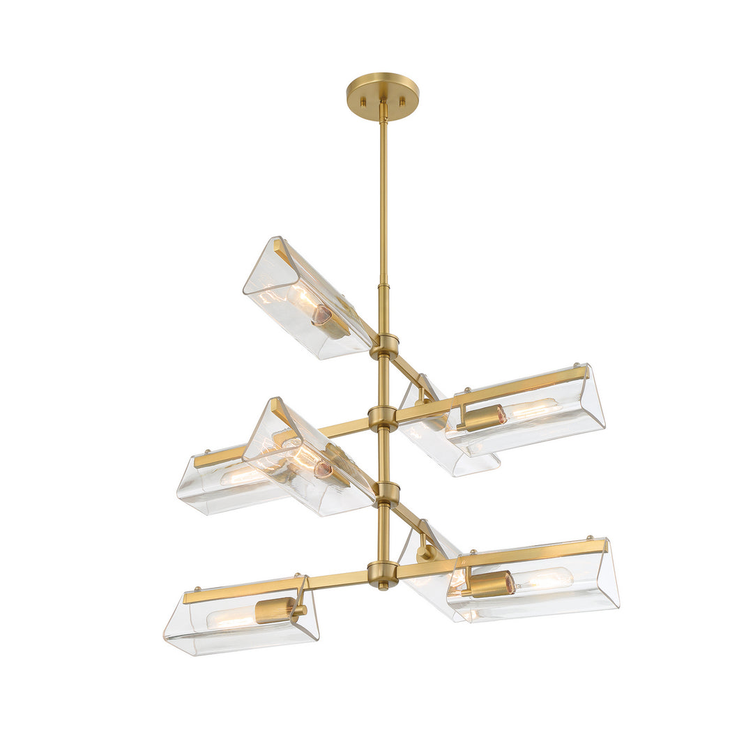 Designers Fountain Latitude D279M-8CH-BG Chandelier Light - Brushed Gold