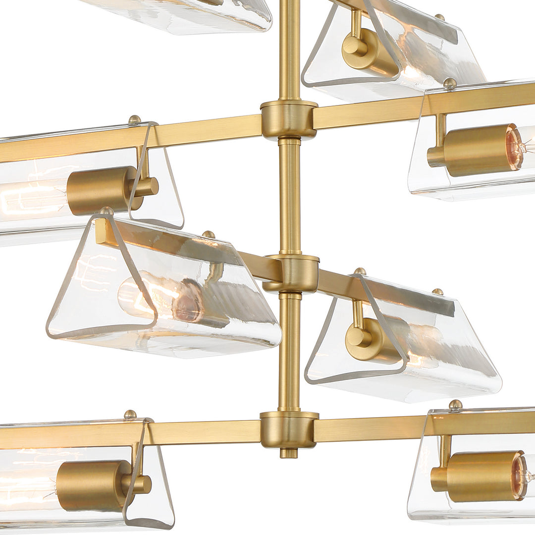 Designers Fountain Latitude D279M-8CH-BG Chandelier Light - Brushed Gold