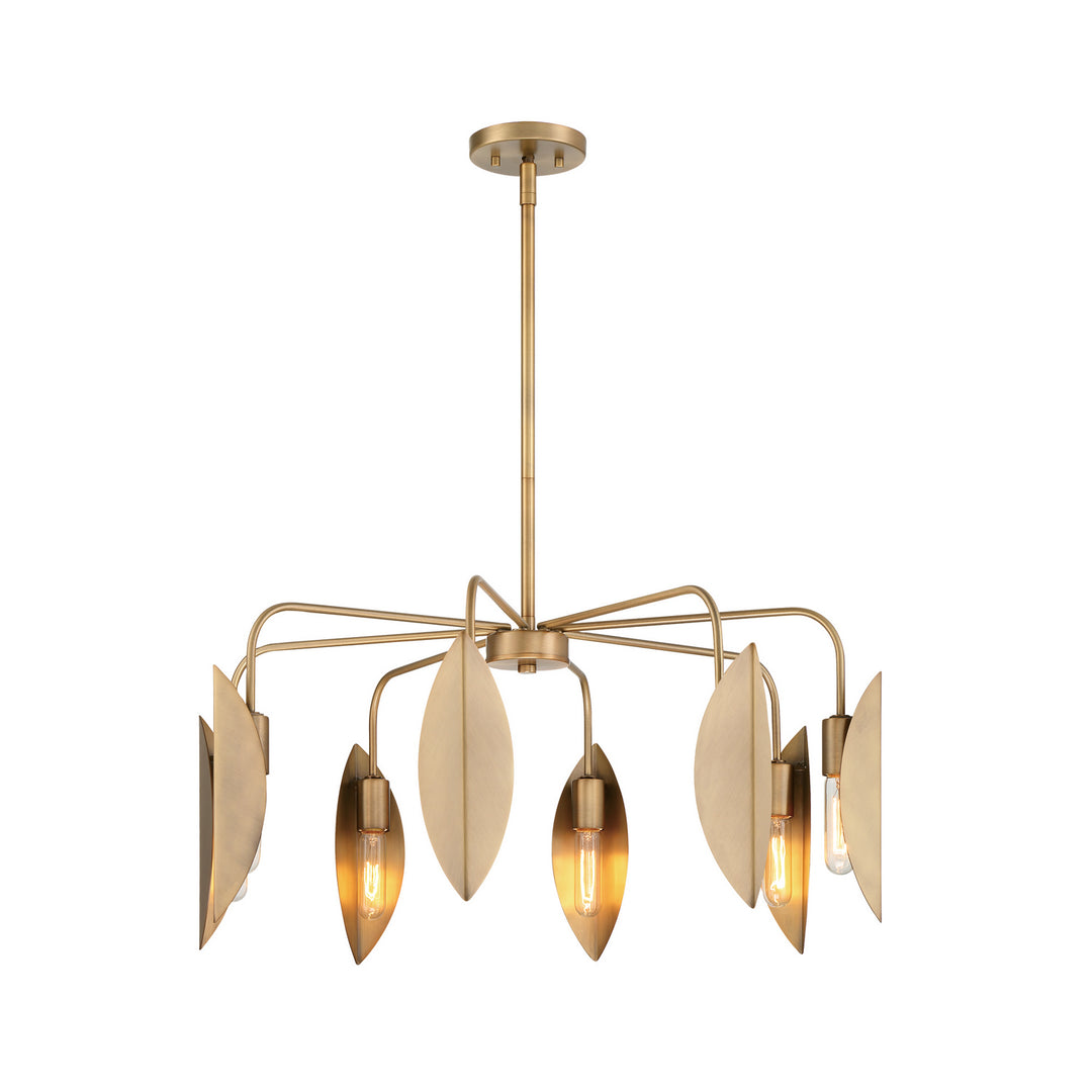 Designers Fountain Eden D280M-8CH-OSB Chandelier Light - Old Satin Brass