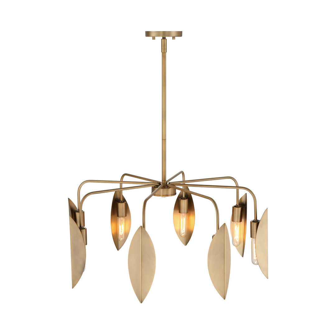 Designers Fountain Eden D280M-8CH-OSB Chandelier Light - Old Satin Brass