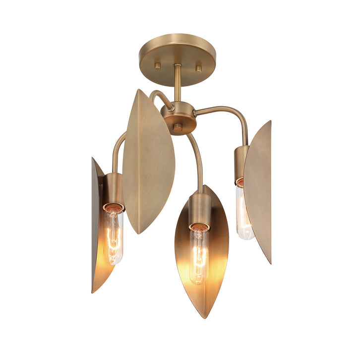 Designers Fountain Eden D280M-SF-OSB Ceiling Light - Old Satin Brass