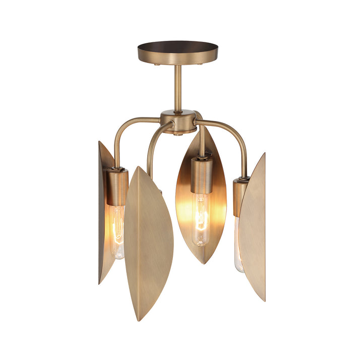 Designers Fountain Eden D280M-SF-OSB Ceiling Light - Old Satin Brass