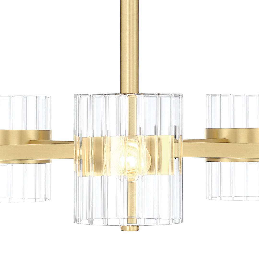 Designers Fountain Aries D284C-5CH-BG Chandelier Light - Brushed Gold