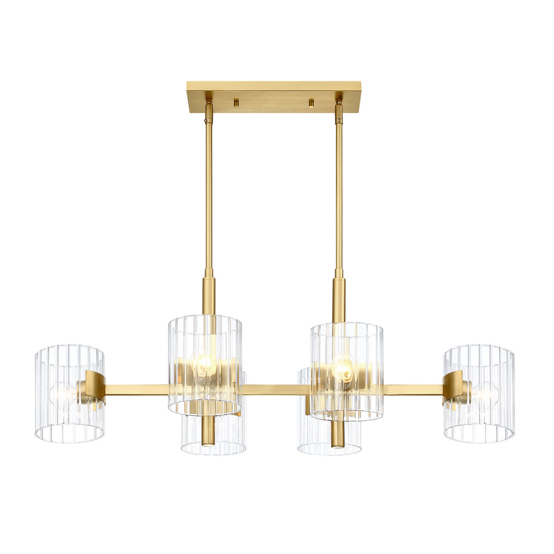 Designers Fountain Aries D284C-IS-BG Pendant Light - Brushed Gold