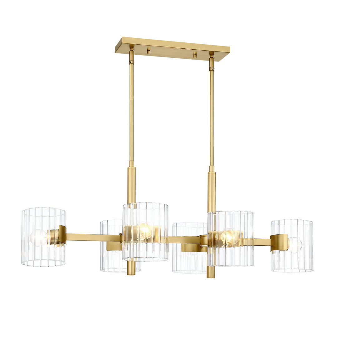 Designers Fountain Aries D284C-IS-BG Pendant Light - Brushed Gold