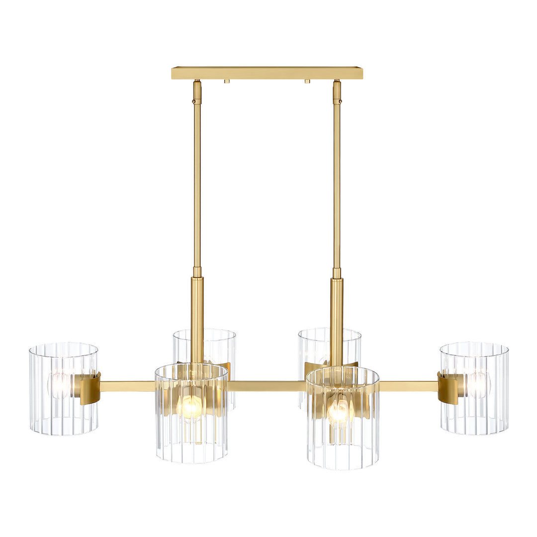 Designers Fountain Aries D284C-IS-BG Pendant Light - Brushed Gold