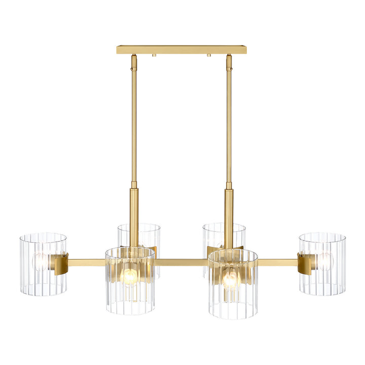 Designers Fountain Aries D284C-IS-BG Pendant Light - Brushed Gold