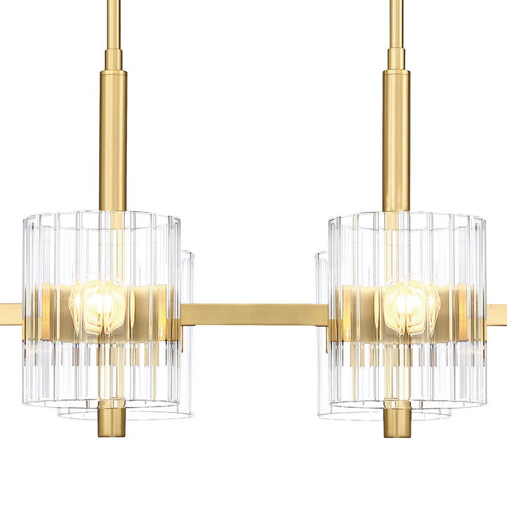 Designers Fountain Aries D284C-IS-BG Pendant Light - Brushed Gold