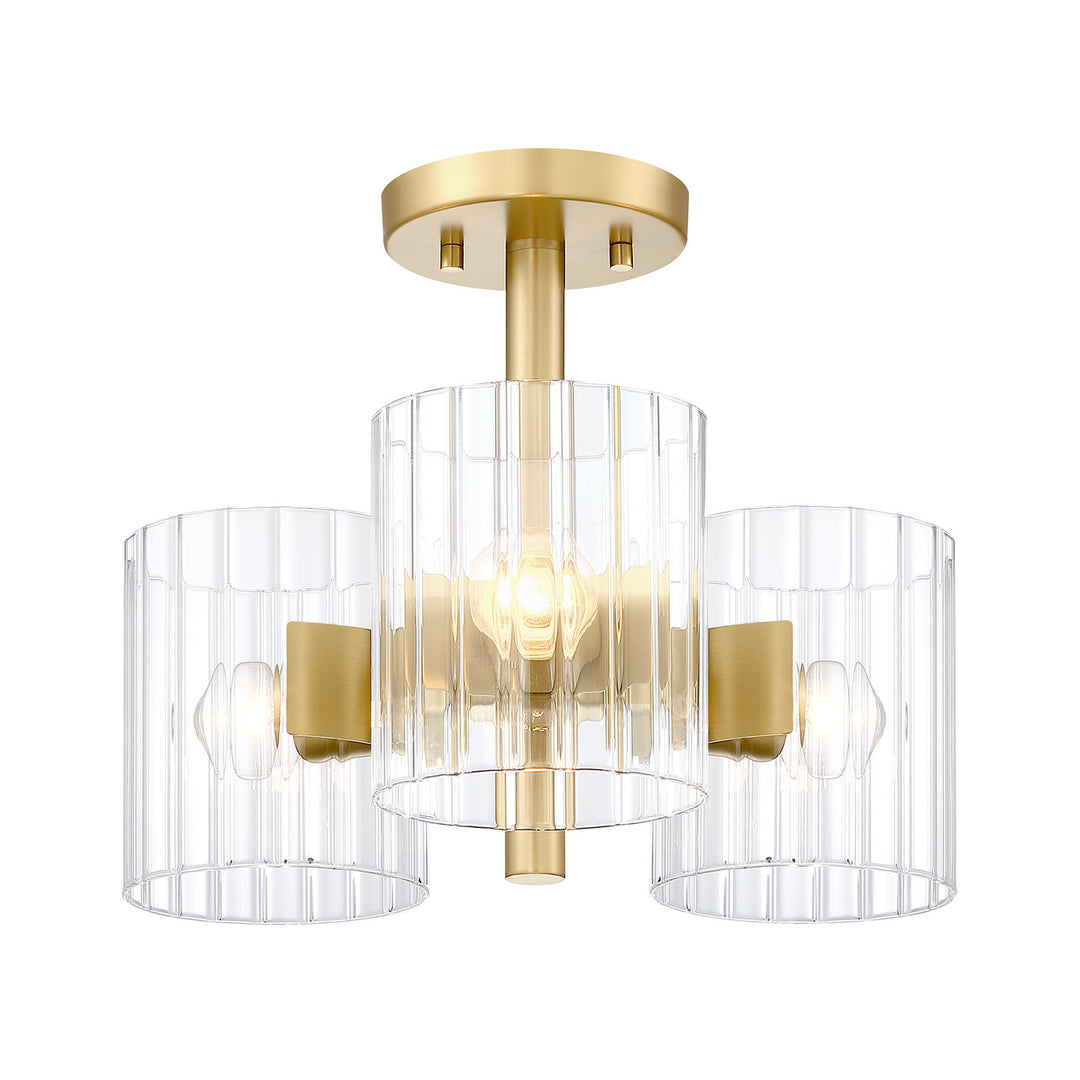 Designers Fountain Aries D284C-SF-BG Ceiling Light - Brushed Gold