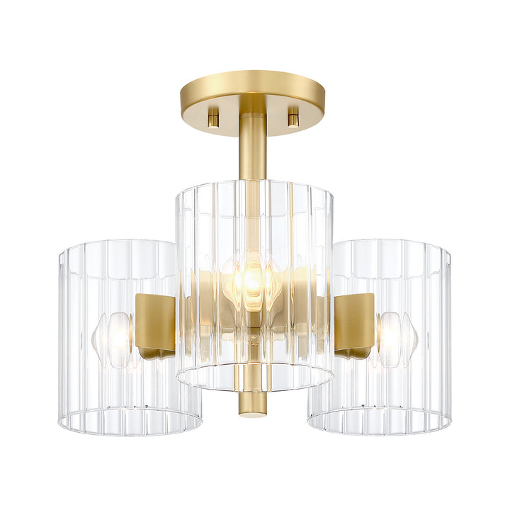 Designers Fountain Aries D284C-SF-BG Ceiling Light - Brushed Gold