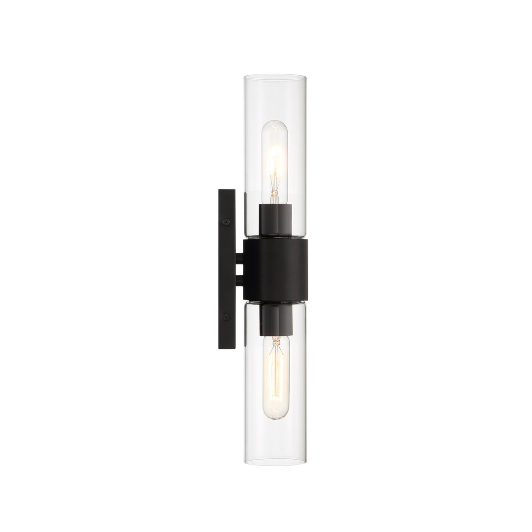 Designers Fountain Anton D286M-2WS-MB Wall Light - Matte Black