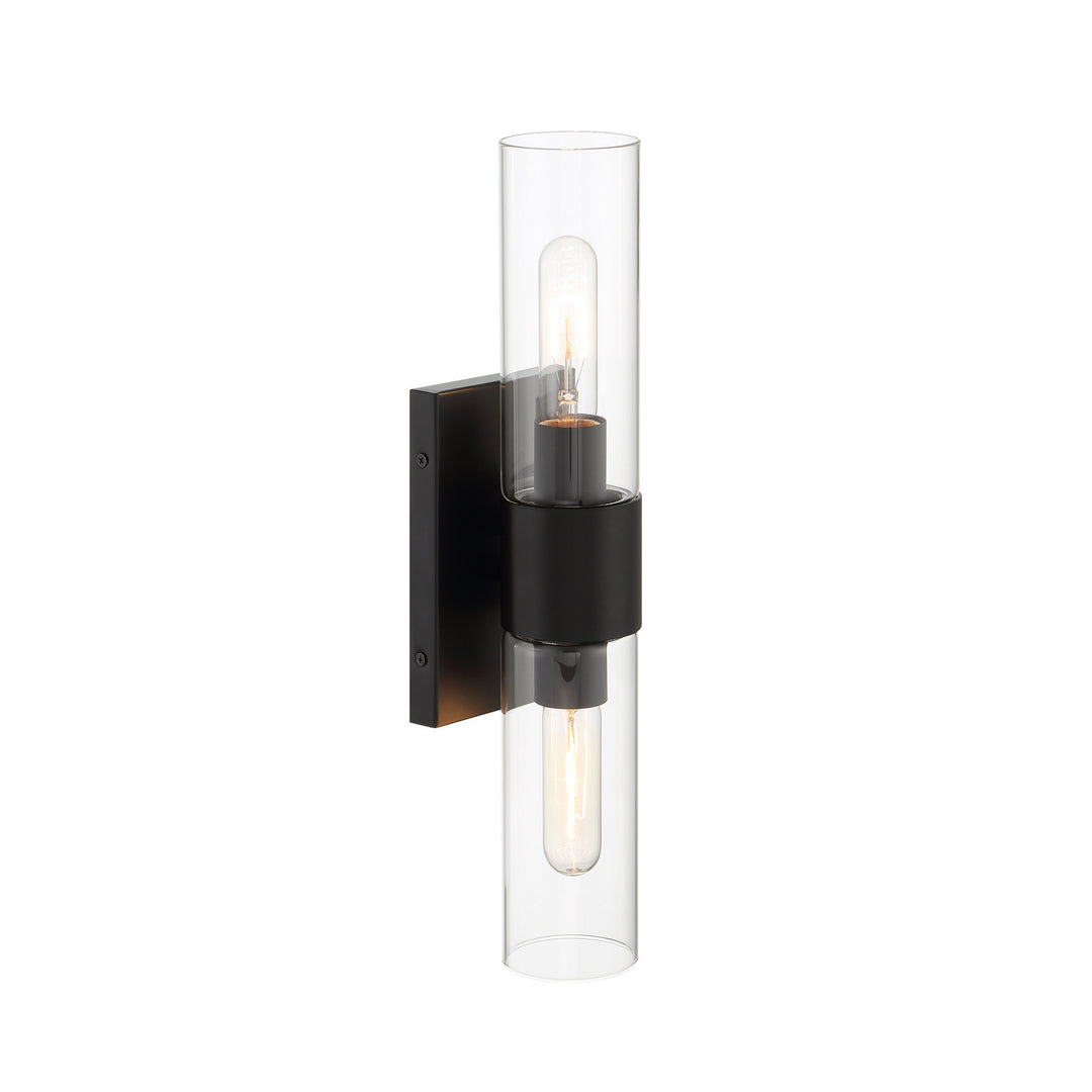 Designers Fountain Anton D286M-2WS-MB Wall Light - Matte Black