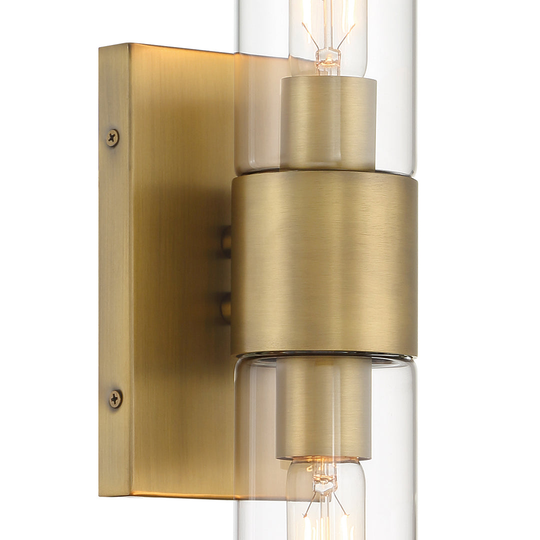 Designers Fountain Anton D286M-2WS-OSB Wall Light - Old Satin Brass