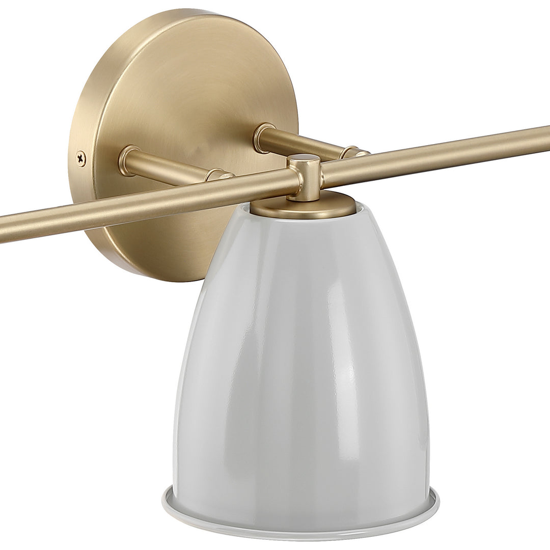 Designers Fountain Biba D287M-3B-BG Bath Vanity Light 24 in. wide - Brushed Gold