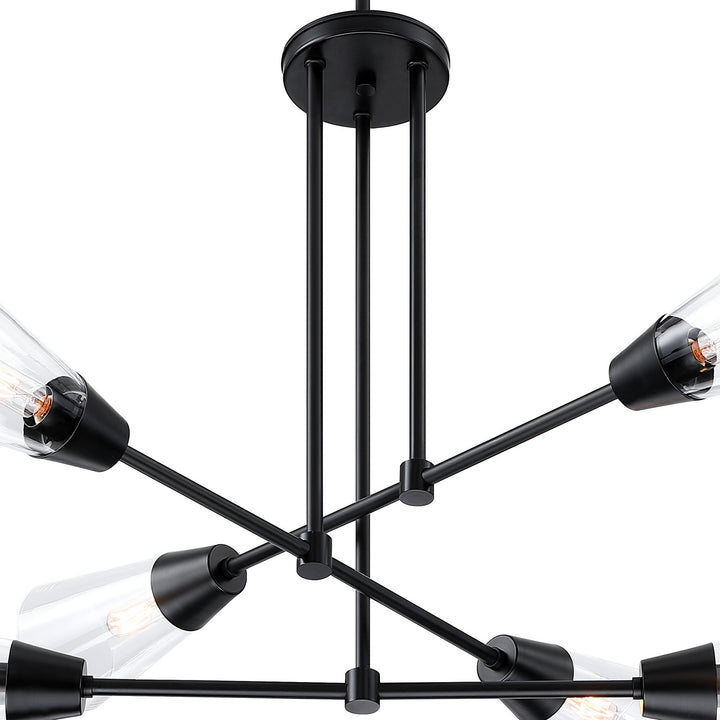 Designers Fountain Norro D290C-6CH-MB Chandelier Light - Matte Black