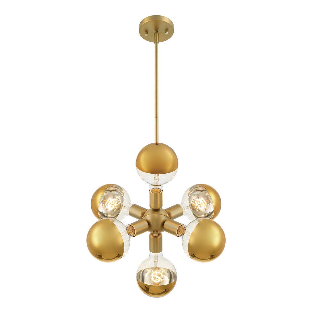 Designers Fountain Gambit D293M-7P-BG Chandelier Light - Brushed Gold