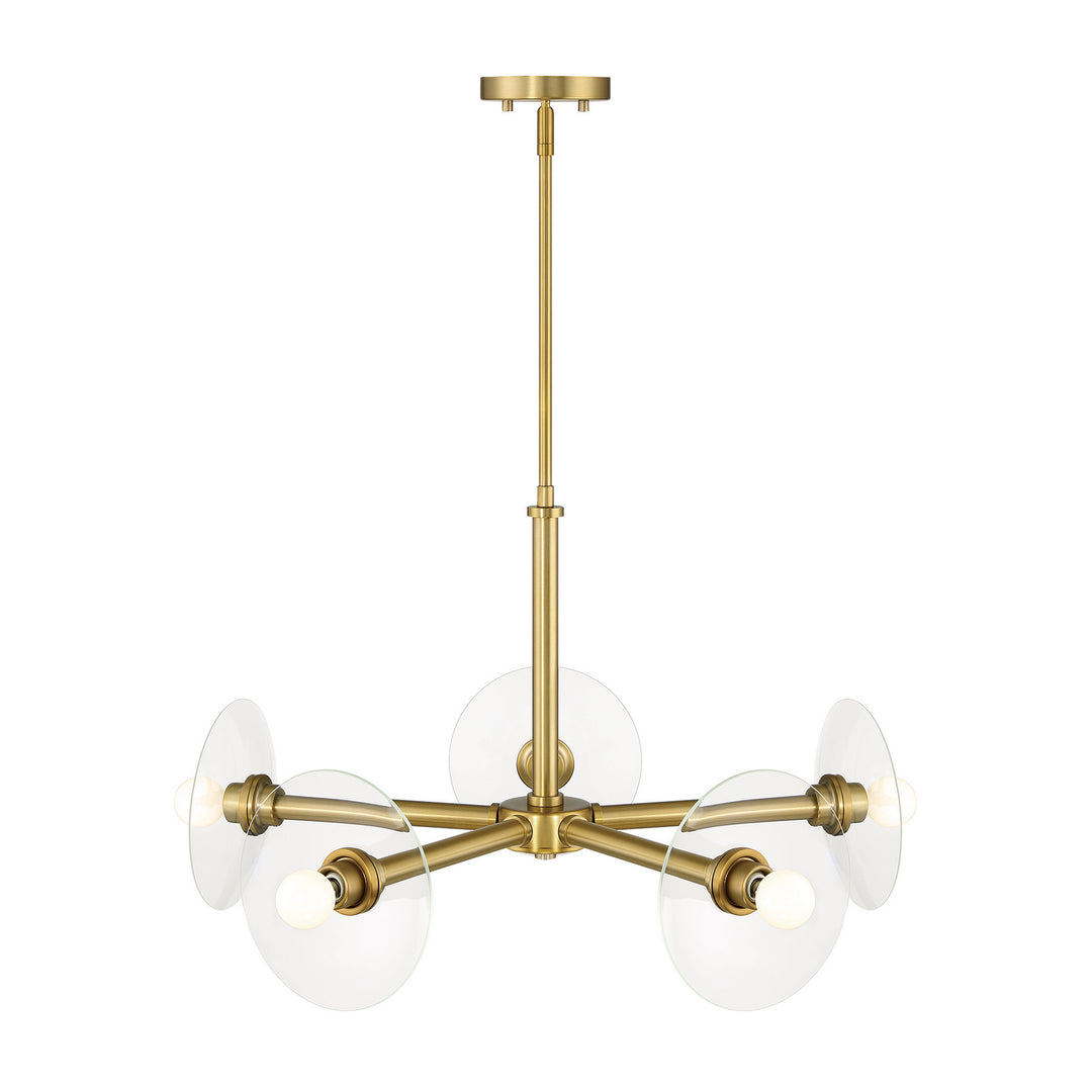 Designers Fountain Litto D294C-5CH-BG Chandelier Light - Brushed Gold