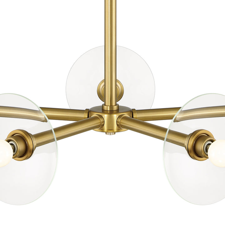 Designers Fountain Litto D294C-5CH-BG Chandelier Light - Brushed Gold