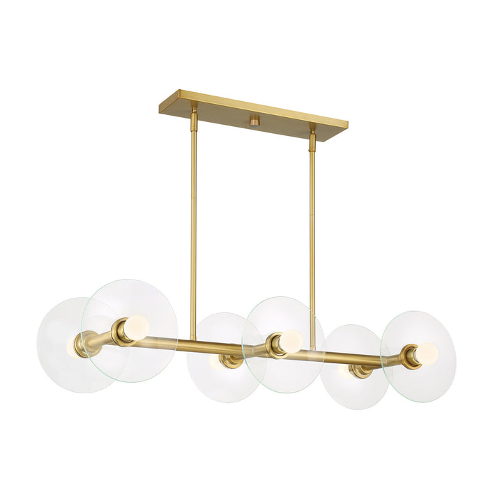 Designers Fountain Litto D294C-IS-BG Pendant Light - Brushed Gold