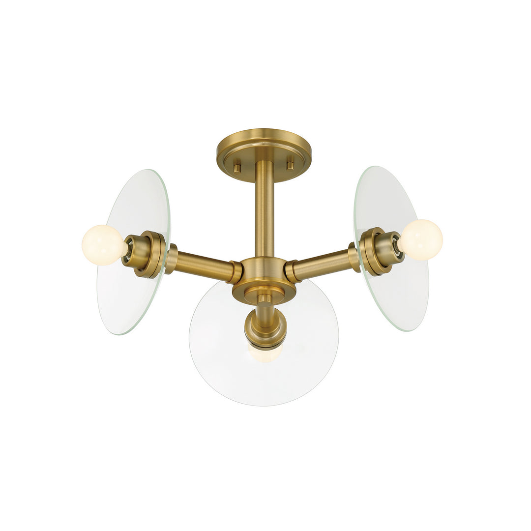 Designers Fountain Litto D294C-SF-BG Ceiling Light - Brushed Gold