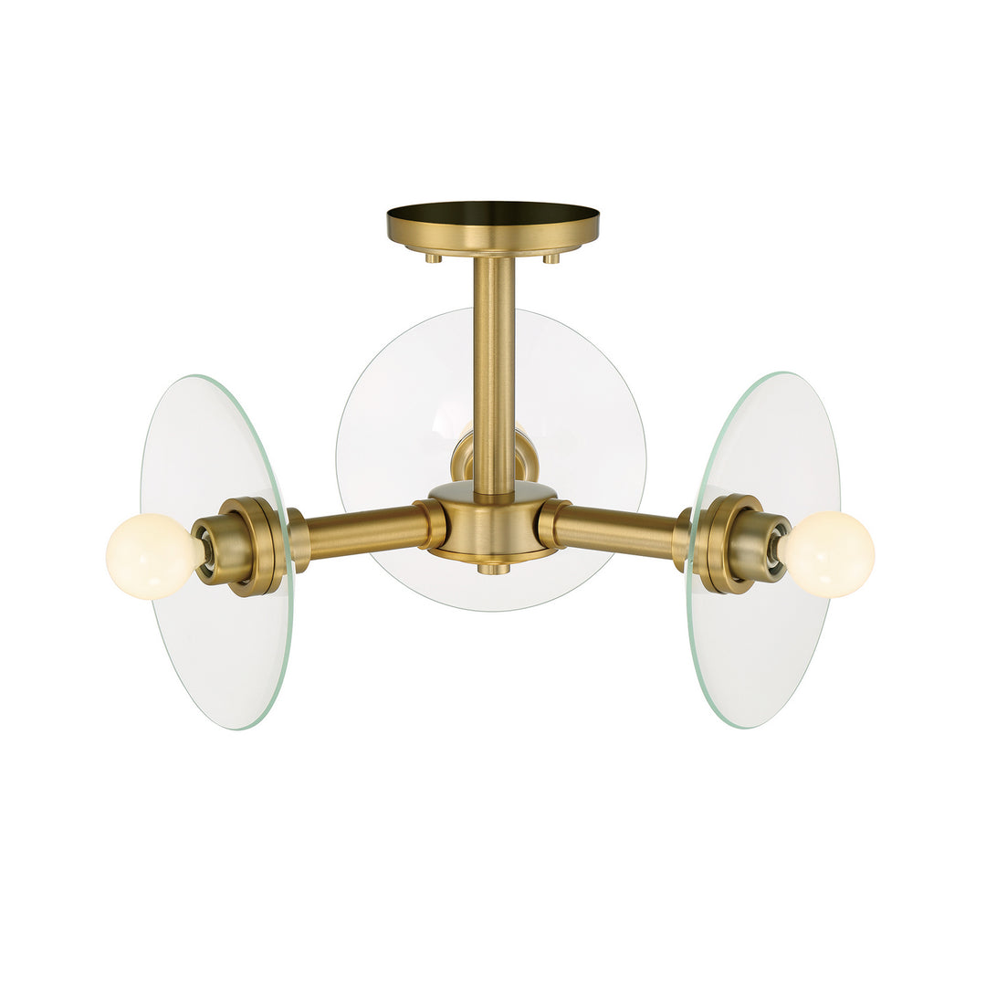 Designers Fountain Litto D294C-SF-BG Ceiling Light - Brushed Gold