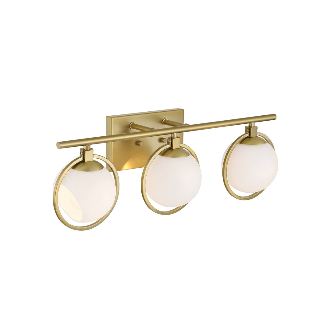 Designers Fountain Teatro D296C-3B-BG Bath Vanity Light 24 in. wide - Brushed Gold